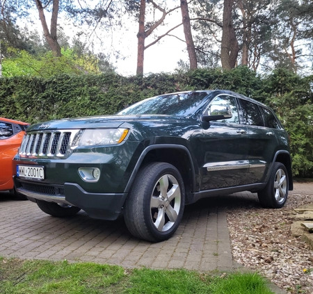 Jeep Grand Cherokee cena 62500 przebieg: 205000, rok produkcji 2011 z Warszawa małe 106